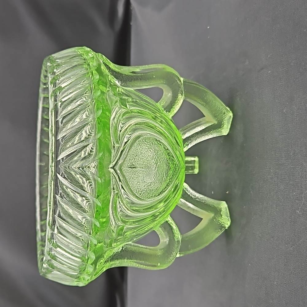 Art deco  sowerby glass rose bowl